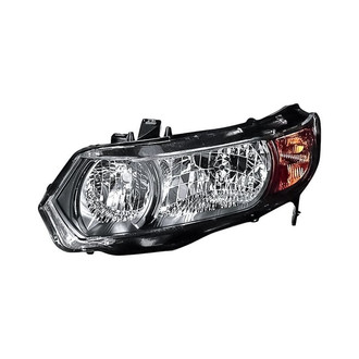Replacement - Driver Side Headlight Lens and Housing (CAPA Certified)