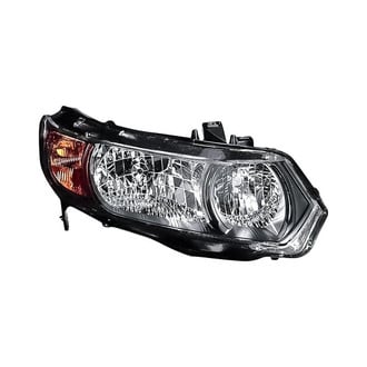 Replacement - Passenger Side Headlight Lens and Housing (CAPA Certified)