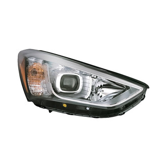 Replacement - Passenger Side Headlight (CAPA Certified)