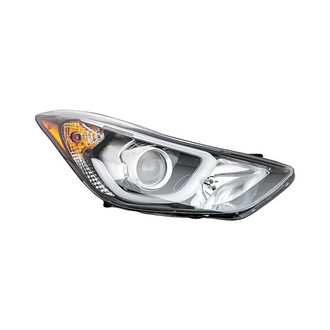 Replacement - Passenger Side Headlight (CAPA Certified)