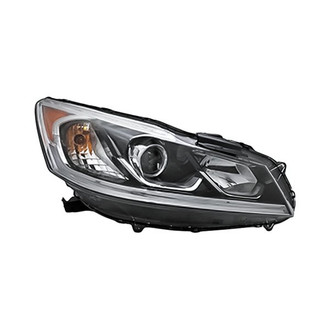 Replacement - Passenger Side Headlight (CAPA Certified)