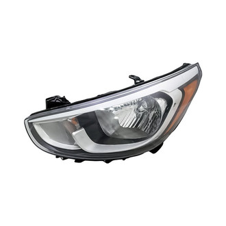 Replacement - Driver Side Headlight (CAPA Certified)