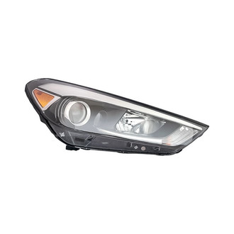 Replacement - Passenger Side Headlight (CAPA Certified)