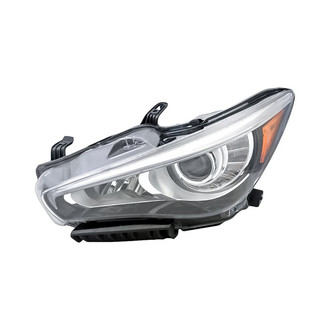 Replacement - Driver Side Headlight (CAPA Certified)