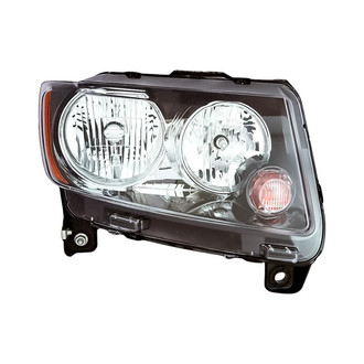 Replacement - Passenger Side Headlight (CAPA Certified)