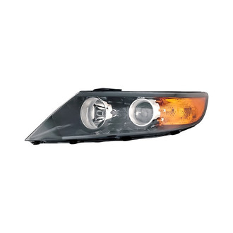 Replacement - Driver Side Headlight (CAPA Certified)