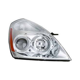 Replacement - Passenger Side Headlight (CAPA Certified)