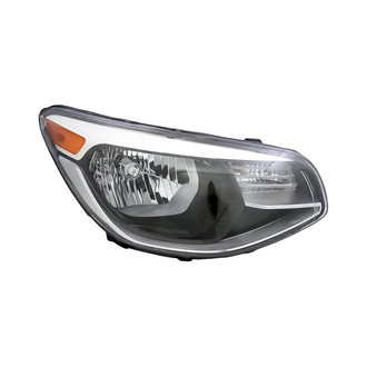 Replacement - Passenger Side Headlight (CAPA Certified)