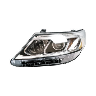 Replacement - Driver Side Headlight (CAPA Certified)