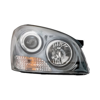 Replacement - Passenger Side Headlight (CAPA Certified)