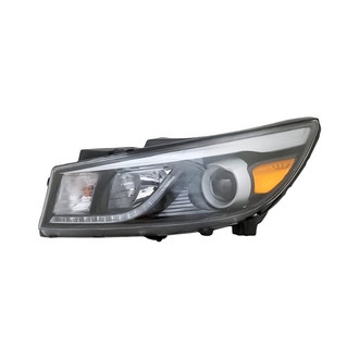 Replacement - Driver Side Headlight (CAPA Certified)