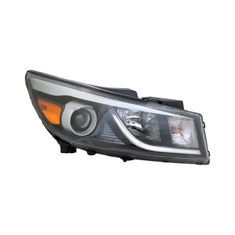 Replacement - Passenger Side Headlight (CAPA Certified)