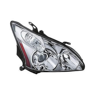 Replacement - Passenger Side Headlight Lens and Housing (Standard Line)