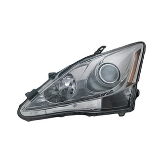 Replacement - Driver Side Headlight Lens and Housing (Standard Line)