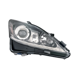 Replacement - Passenger Side Headlight Lens and Housing (CAPA Certified)