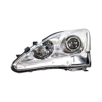 Replacement - Driver Side Headlight Lens and Housing (Standard Line)
