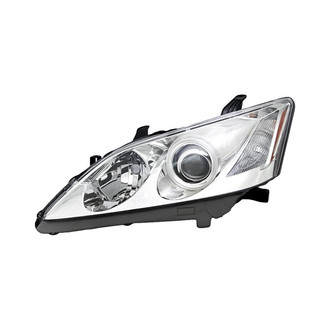 Replacement - Driver Side Headlight Lens and Housing (CAPA Certified)