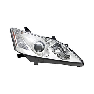 Replacement - Passenger Side Headlight Lens and Housing (CAPA Certified)