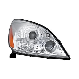 Replacement - Passenger Side Headlight Lens and Housing (CAPA Certified)