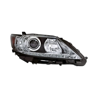 Replacement - Passenger Side Headlight Lens and Housing (CAPA Certified)