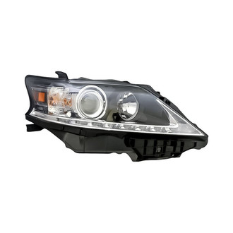 Replacement - Passenger Side Headlight Lens and Housing (CAPA Certified)