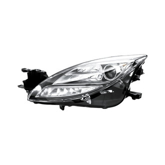 Replacement - Driver Side Headlight Lens and Housing (CAPA Certified)