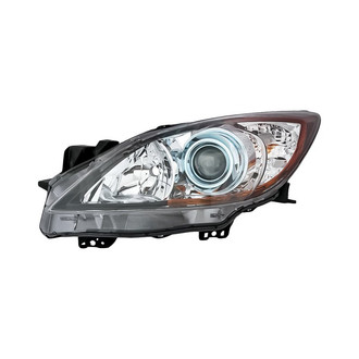Replacement - Driver Side Headlight Lens and Housing (CAPA Certified)