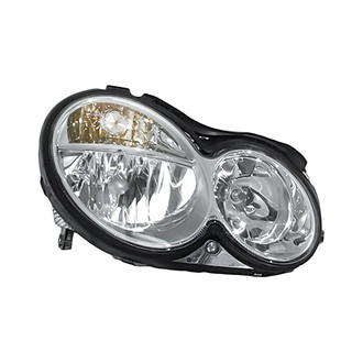 Replacement - Passenger Side Headlight (CAPA Certified)