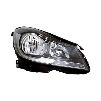 Replacement - Passenger Side Headlight (CAPA Certified)