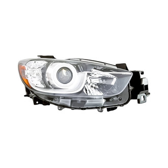 Replacement - Passenger Side Headlight Lens and Housing (CAPA Certified)