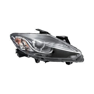 Replacement - Passenger Side Headlight Lens and Housing (CAPA Certified)