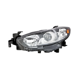 Replacement - Driver Side Headlight Lens and Housing (Standard Line)