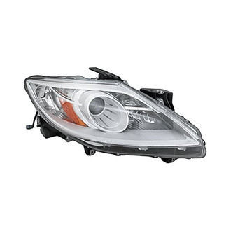 Replacement - Passenger Side Headlight Lens and Housing (CAPA Certified)