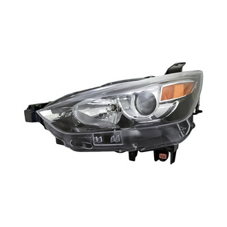 Replacement - Driver Side Headlight Lens and Housing (CAPA Certified)