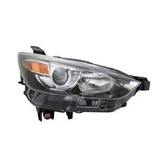 Replacement - Passenger Side Headlight Lens and Housing (CAPA Certified)