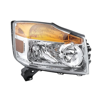 Replacement - Passenger Side Headlight (CAPA Certified)