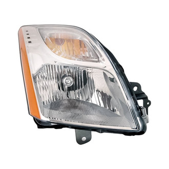 Replacement - Passenger Side Headlight (CAPA Certified)