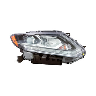Replacement - Passenger Side Headlight (CAPA Certified)