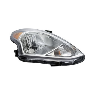 Replacement - Passenger Side Headlight (CAPA Certified)