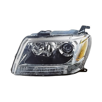 Replacement - Driver Side Headlight Lens and Housing (CAPA Certified)