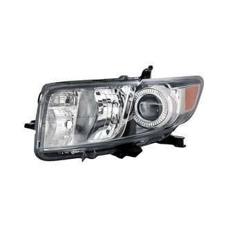 Replacement - Driver Side Headlight Lens and Housing (CAPA Certified)