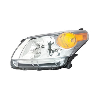 Replacement - Driver Side Headlight Lens and Housing (CAPA Certified)