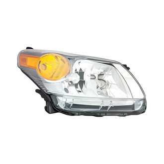 Replacement - Passenger Side Headlight Lens and Housing (CAPA Certified)