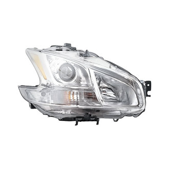 Replacement - Passenger Side Headlight (CAPA Certified)