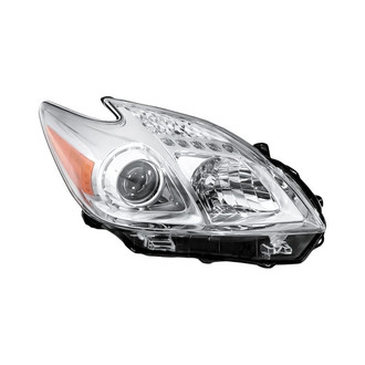 Replacement - Passenger Side Headlight Lens and Housing (CAPA Certified)