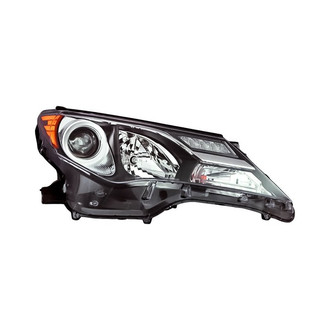 Replacement - Passenger Side Headlight (CAPA Certified)