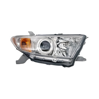 Replacement - Passenger Side Headlight (CAPA Certified)