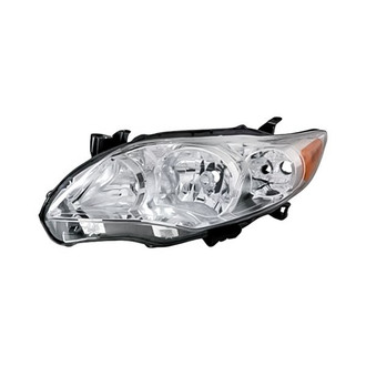 Replacement - Driver Side Headlight Lens and Housing (Standard Line)
