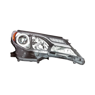 Replacement - Passenger Side Headlight Lens and Housing (CAPA Certified)