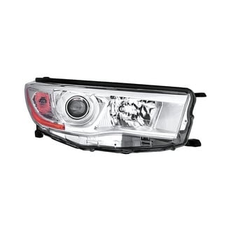 Replacement - Passenger Side Headlight (CAPA Certified)